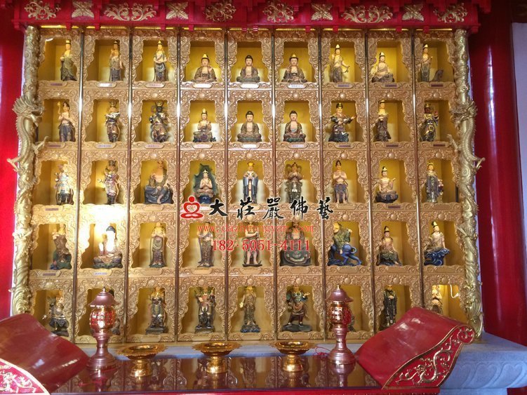 太原龍泉寺千佛塑像 太原龍泉寺千佛塑像