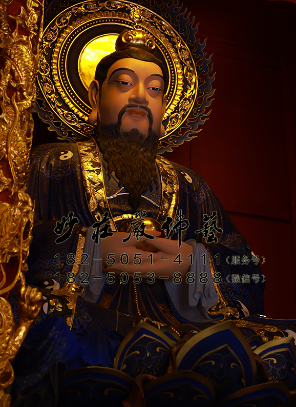 元始天尊側面實拍圖